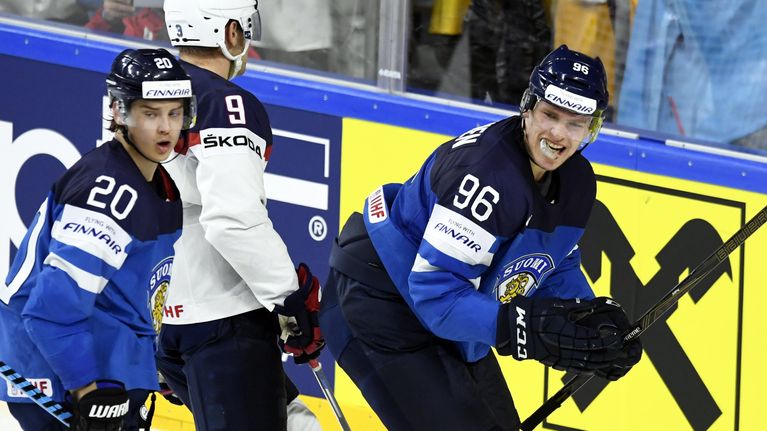 Sebastian Aho ja Mikko Rantanen