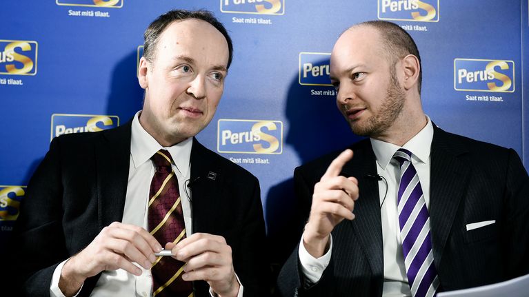 Jussi Halla-aho ja Sampo Terho
