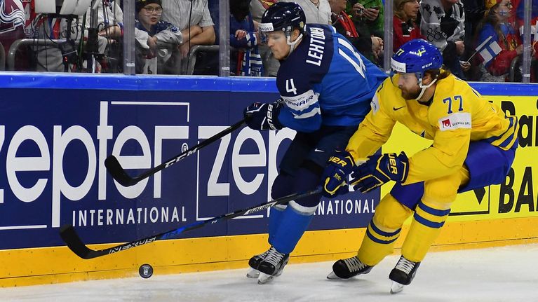 Mikko Lehtonen ja Victor Hedman