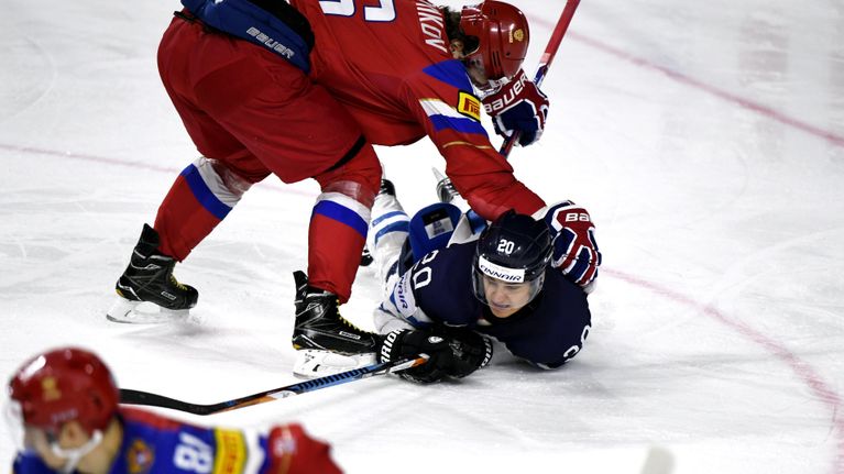Sergei Plotnikov ja Sebastian Aho