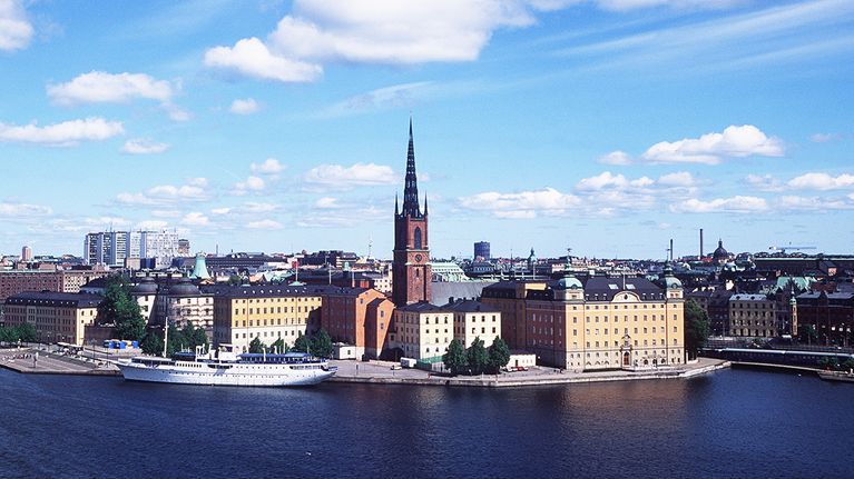 Riddarholmenin kirkko Tukholmassa.
