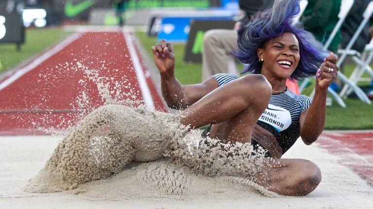 Blessing Okagbare.