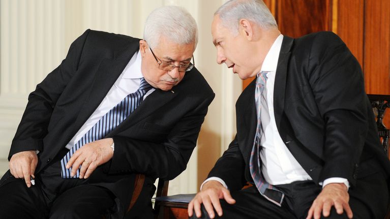 Benjamin Netanjahu ja Mahmud Abbas  tapaavat washingtonissa.