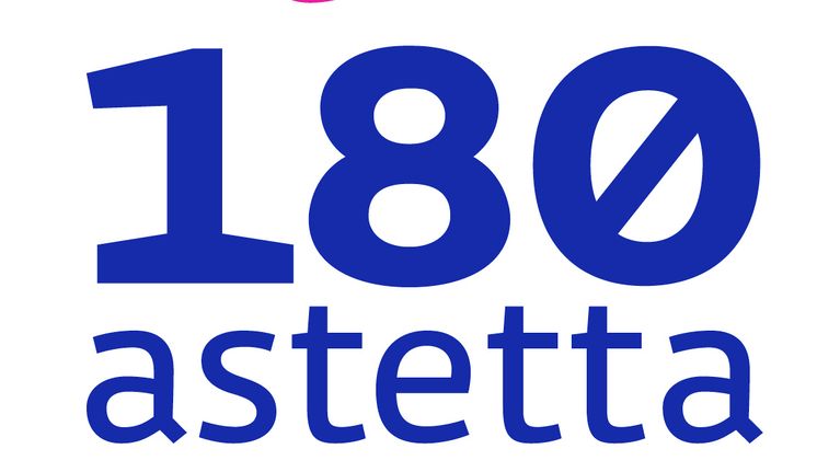 180 astetta -logo.