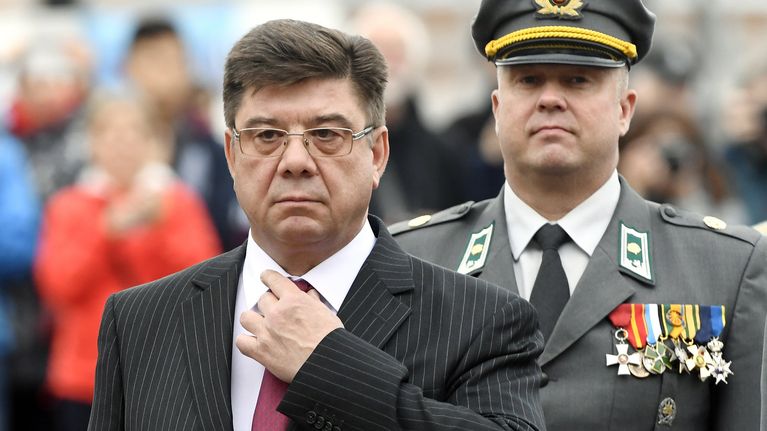 Venäjän Suomen-suurlähettiläs Pavel Kuznetsov kuvattuna presidentinlinnassa Helsingissä 7. syyskuuta 2017.