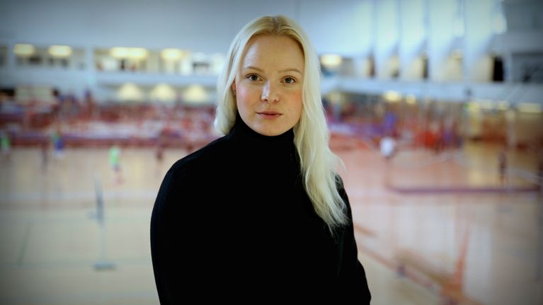 Veera Kaijanen piipahti viime viikolla Helsingissä Töölön kisahallilla antamassa yksityistunteja.