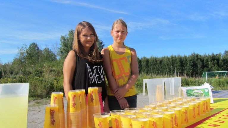 Botniacyklingen startade i solsken | Österbotten | Svenska Yle