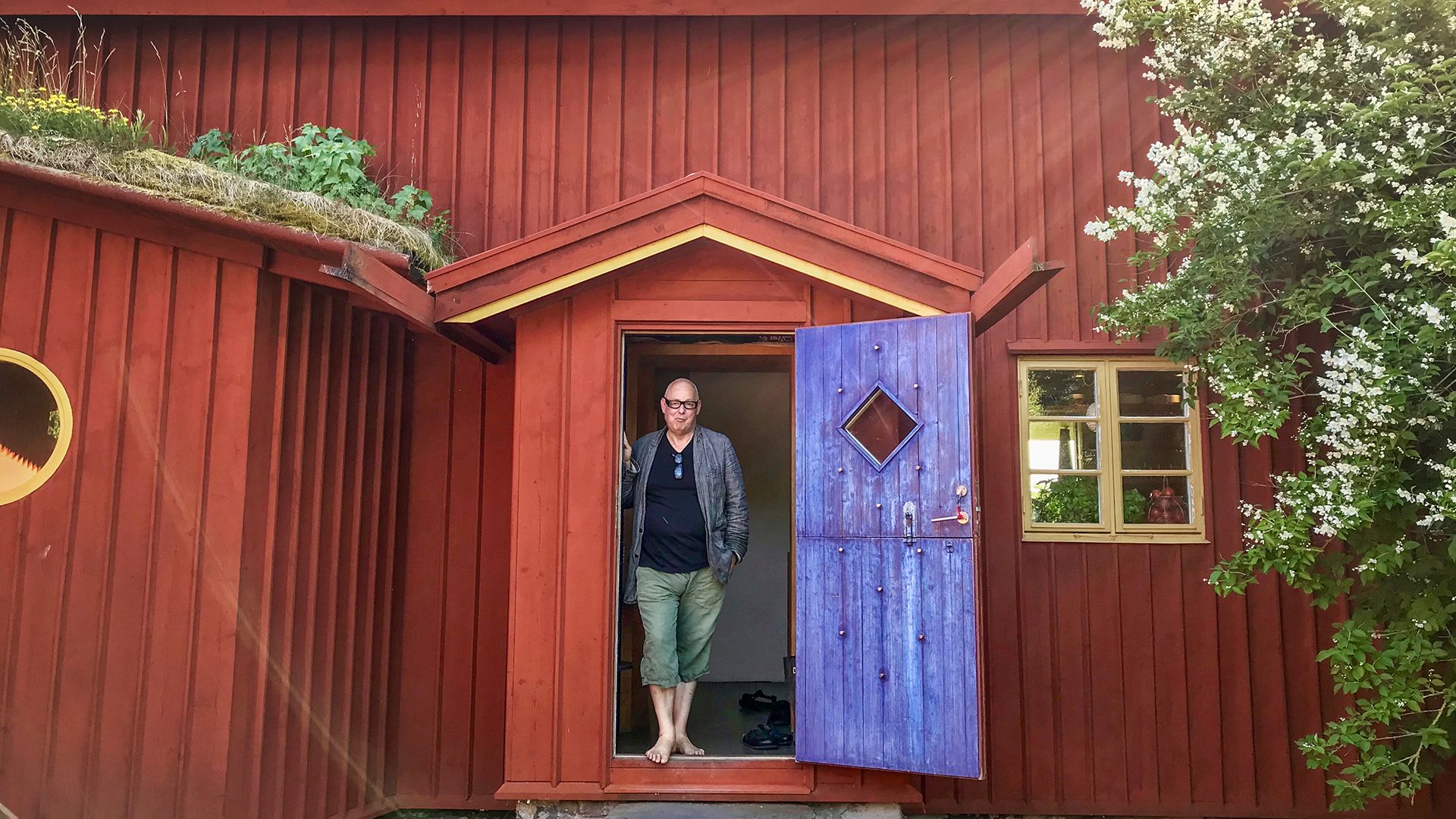 S1, A2: Gert Wingårdh bor i ett rött torp vid havet | Hemma hos