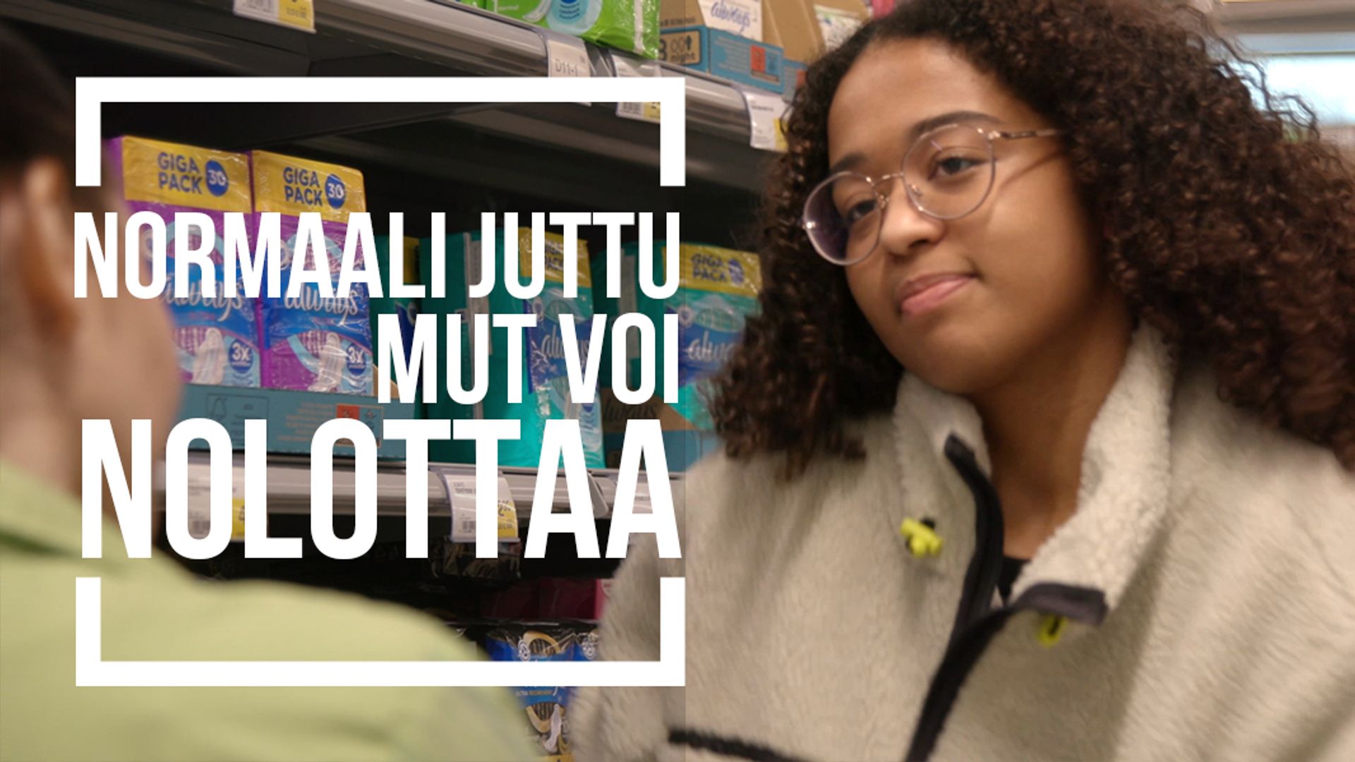 K14, J5: Onks noloo ostaa kuukautissuojia? | Onks noloo? sketsit | Yle ...