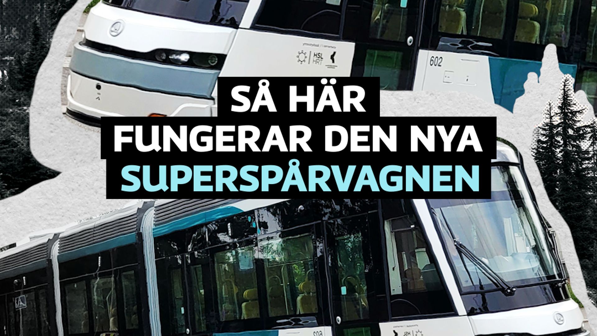 Så här fungerar Spårjokern | Yle Nyheter TV-nytt klipp 2023 | Yle Areena