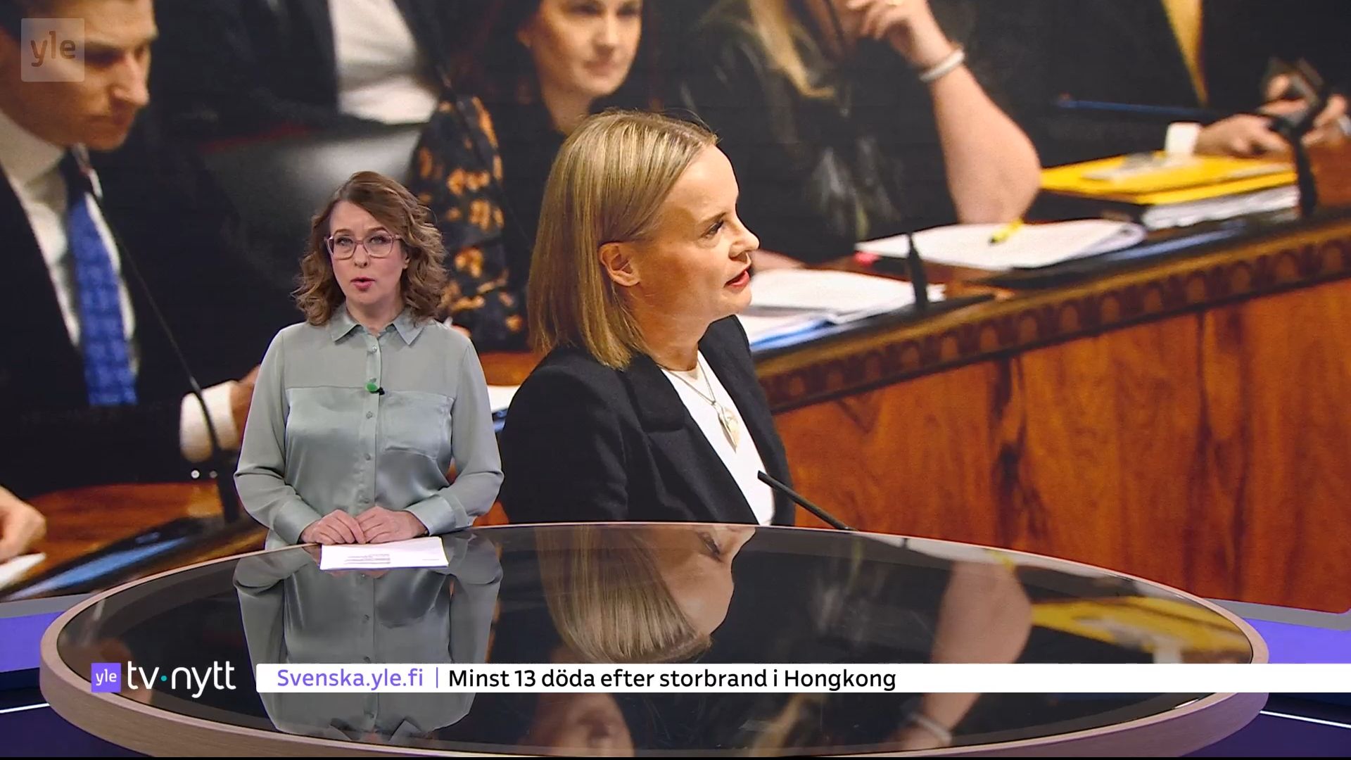 Yle Nyheter TV-nytt 17.55 | Yle Nyheter TV-nytt | Yle Arenan