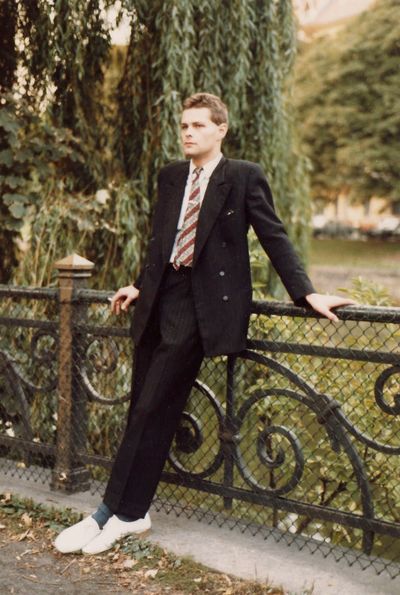 Roman Schatz vuonna 1985 Berliinin Kreuzbergissä.