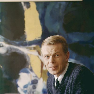 Lasse Mårtenson kotonaan vuonna 1960.