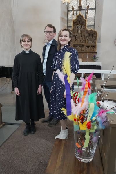 Heidi Lieke, Juha Itkonen ja Elina Vaittinen.