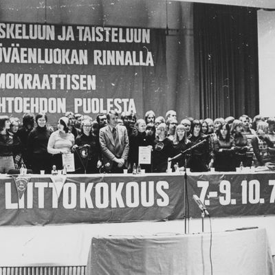 Sosialistisen opiskelijaliiton liittokokous vuonna 1977